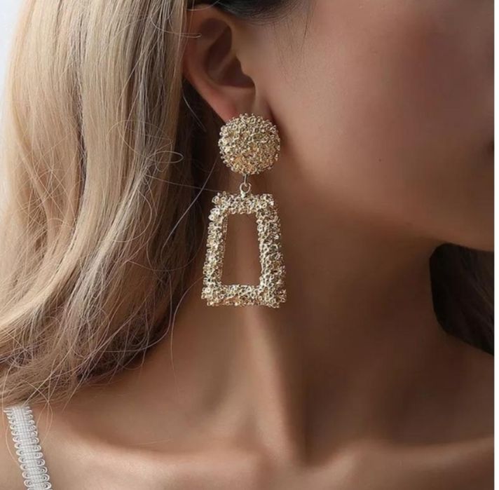 Біжутерія,  об'ємні сережки