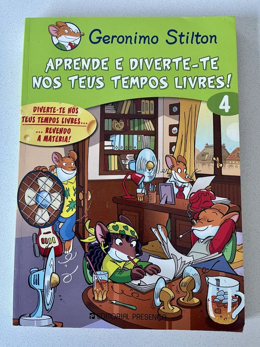 Geronimo Stilton – Aprende e Diverte-te nos Teus tempos livres volum 4