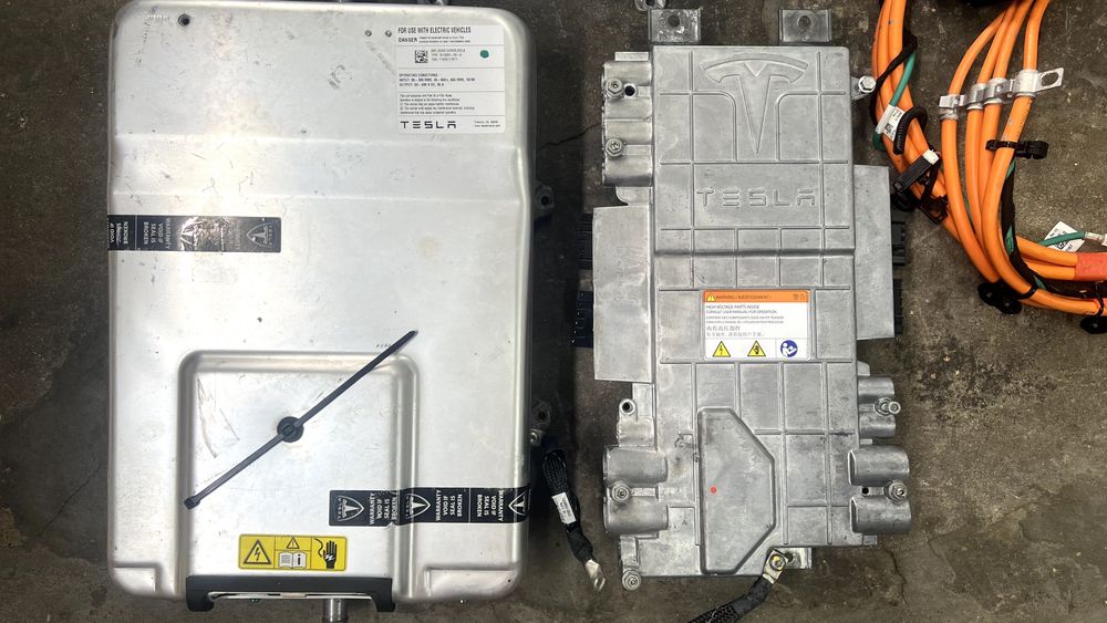 Комплект EU 3 фазы 22 кВт Tesla Model S Европейская зарядка charger