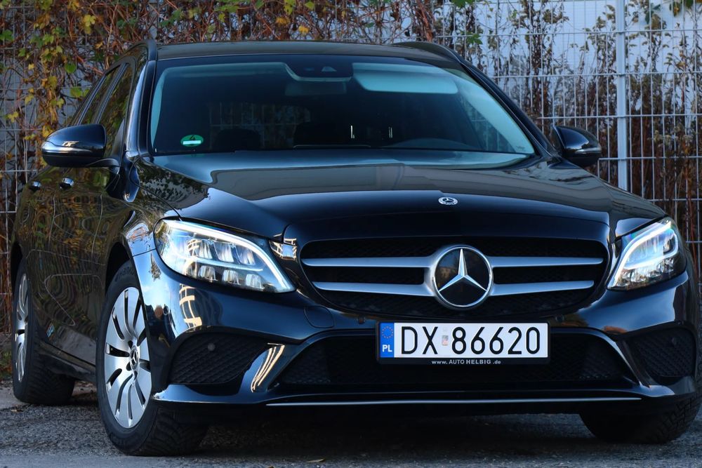 Mercedes-Benz Klasa C Lift Oryginalne 121000 km 9G-Tronic Full Led Ambiente Skóra Radar Kame
