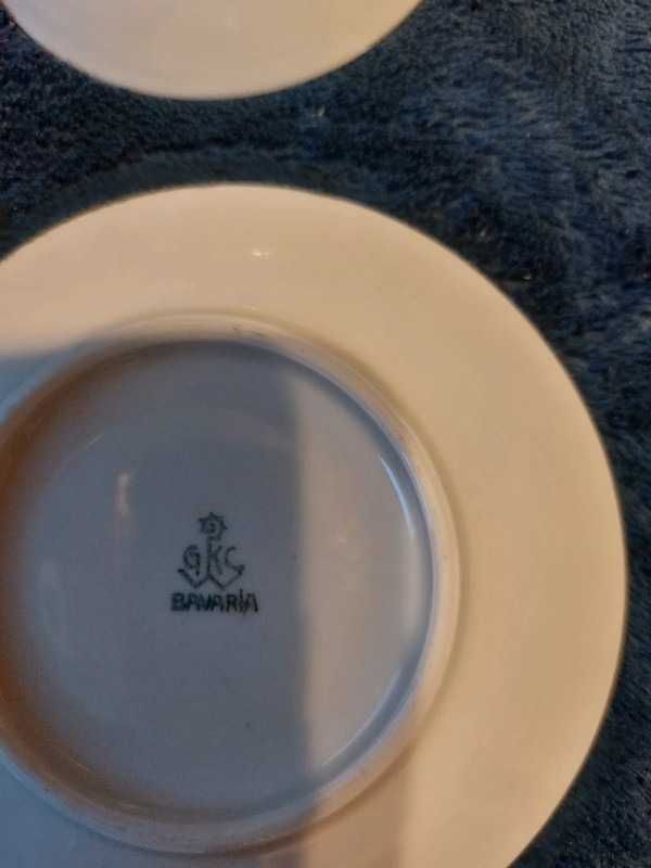Bavaria GKC - porcelanowa filiżanka ze spodkiem do kawy mokka