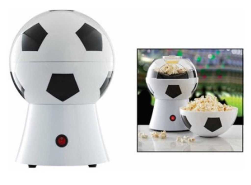 Prezent na urodziny maszyna do popcornu zestaw BIO kukurydza