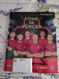 cromos e caderneta  fome de vencer