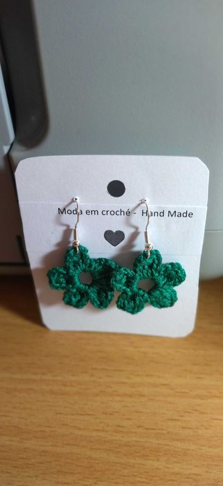 Cerejas, Melancias e Flores em Brincos