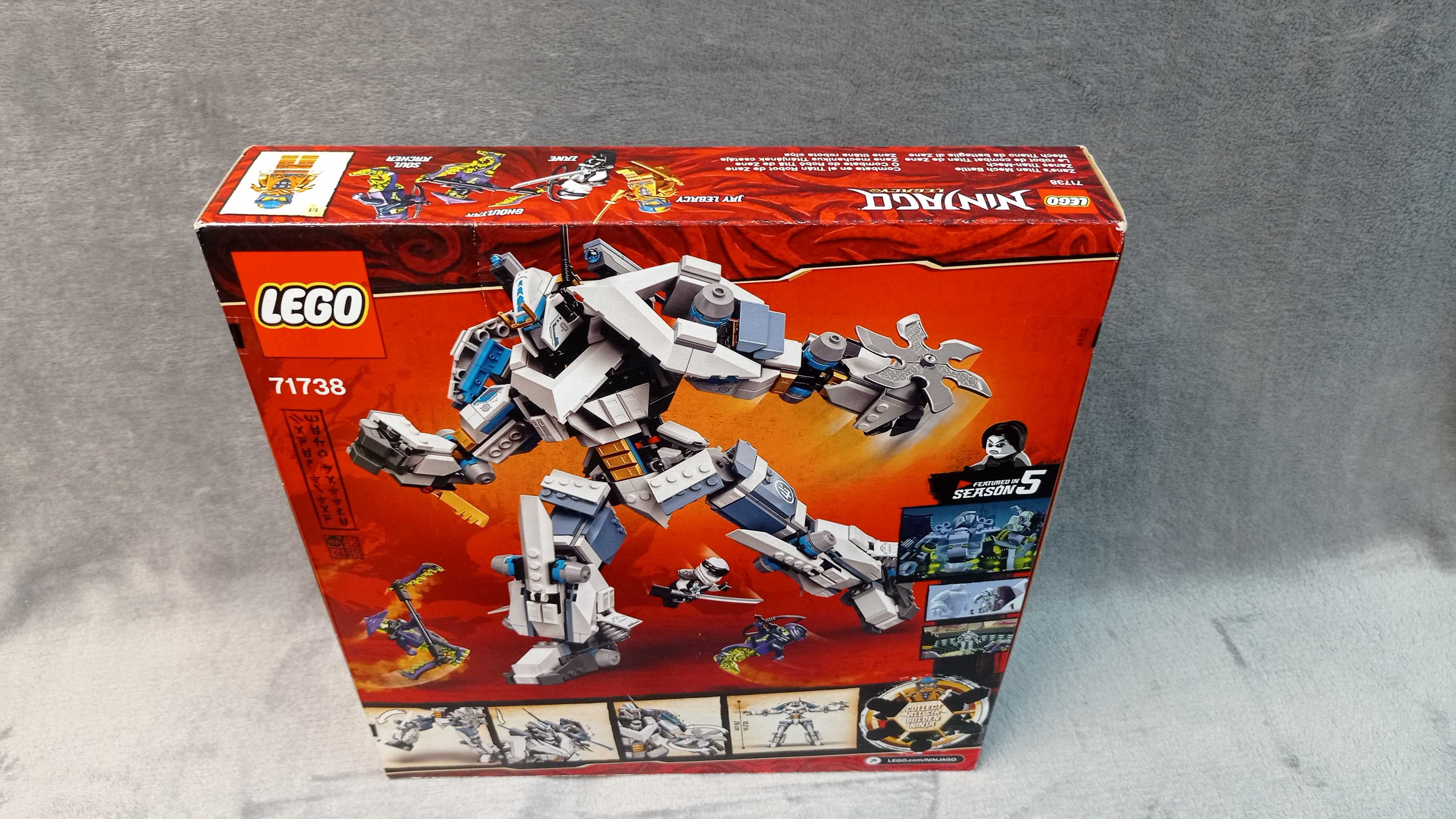 LEGO 71738 - Starcie tytanów Mech