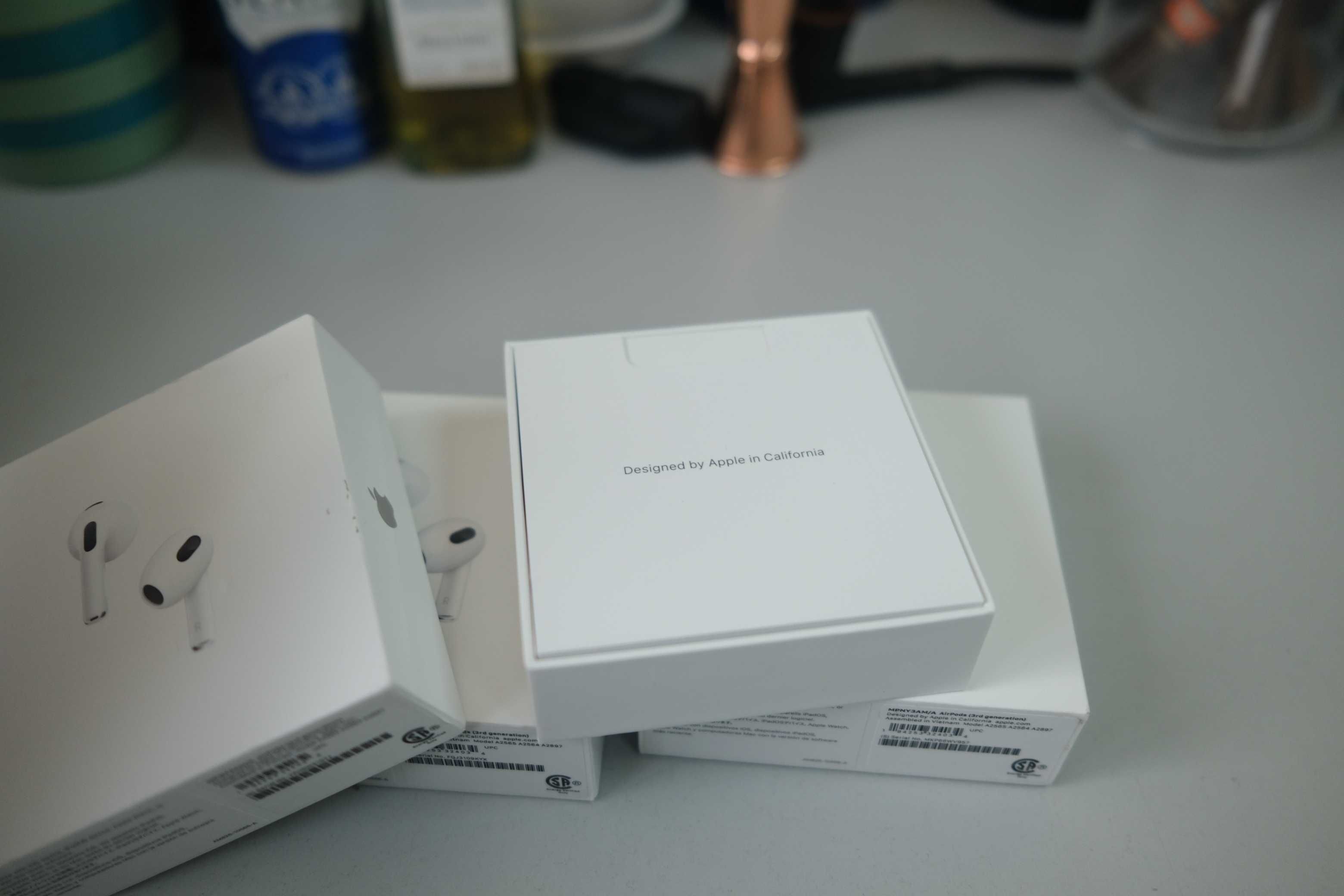 Apple Airpods  3 gen Open Box  коробка кабель весь комплект