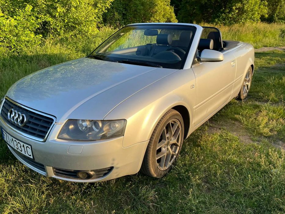 Audi A4 Cabrio Audi A4 B6 Cabrio 2.4 V6 Automat 2002 rok "MAŁYSZ" Kabriolet Kabrio