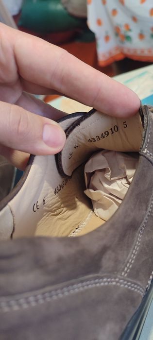 Туфлі черевички шкіряні 39 Fin comfort germani