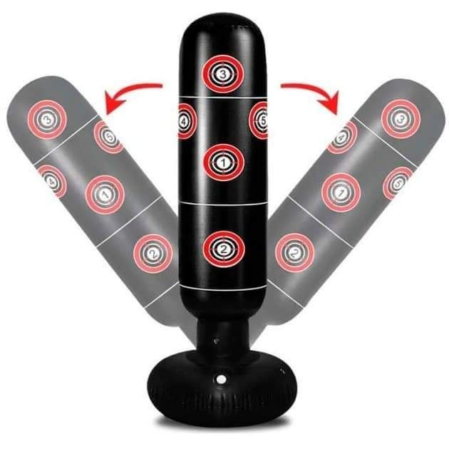 Надувная боксерская груша 160 см неваляшка детская,бокс ,для бокса mma