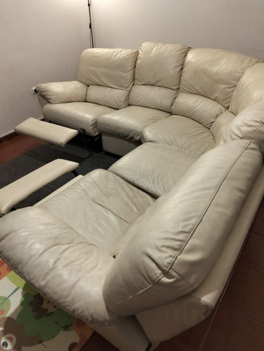 Sofá de canto com chaise longue