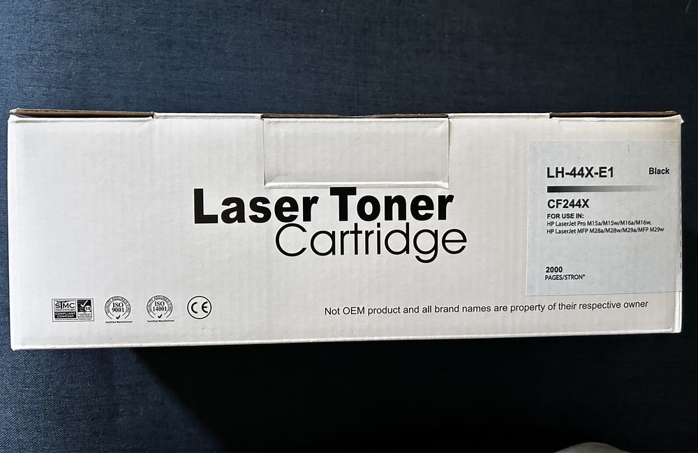 Laser toner drukarka HP nowy