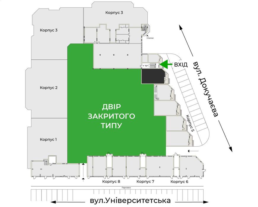 Продаж комерційного приміщення 95 м² у ЖК Grand Hills Ужгород – GLK 4B