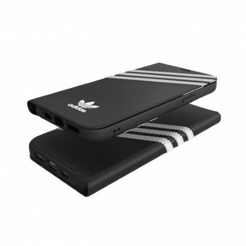 Etui Książkowe Adidas OR do iPhone 12 Pro Max 6,7" Black-White