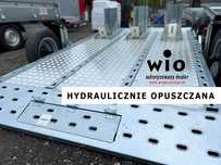 Przyczepka motocyklowa quada Motocykle rowery HYDRAULICZNIE OPUSZCZANA