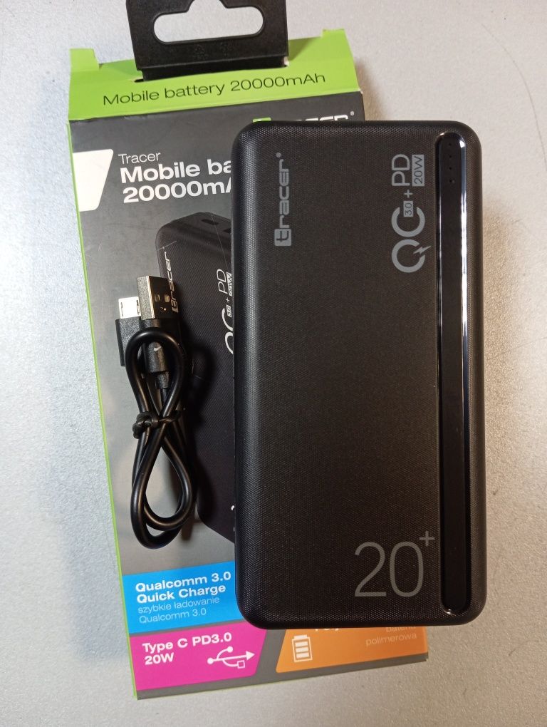 Повербанк Tracer 20000 mAh powerbank павербанк