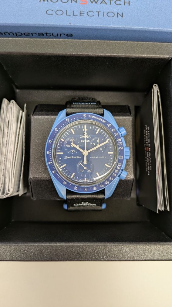 Omega Swatch Moonswatch Neptune