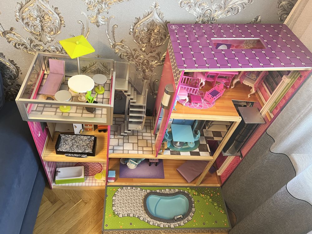 Ляльковий будинок Luxury Dollhouse б/у дом Барби