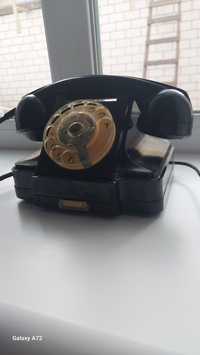 Карболитовый ретро телефон  1957г