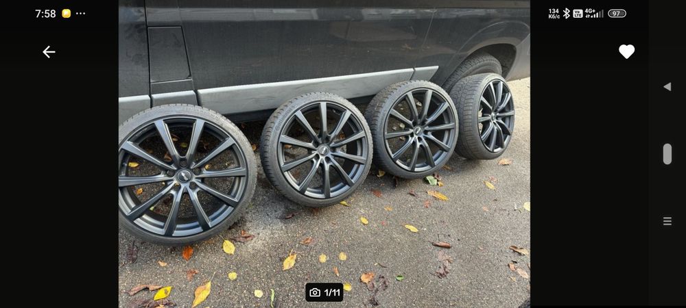 Зимніши шини Continental з дисками Brock до Тесла 3