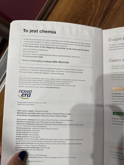 To jest chemia 2 podrecznik zakres podstawowy