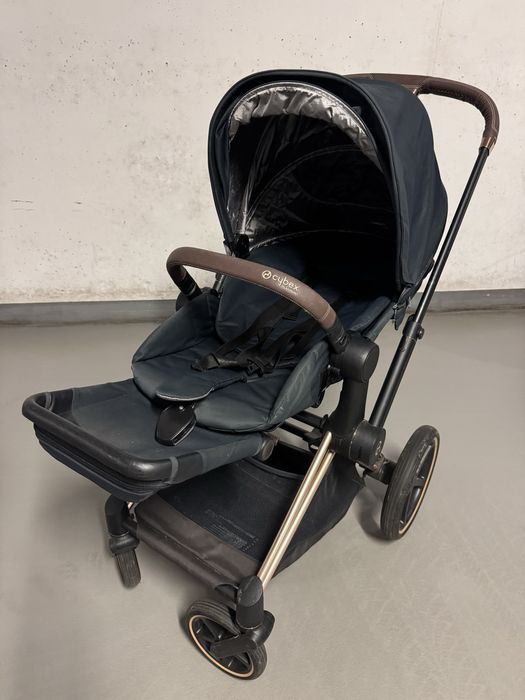 Cybex Priam czarny spacerówka + godnola