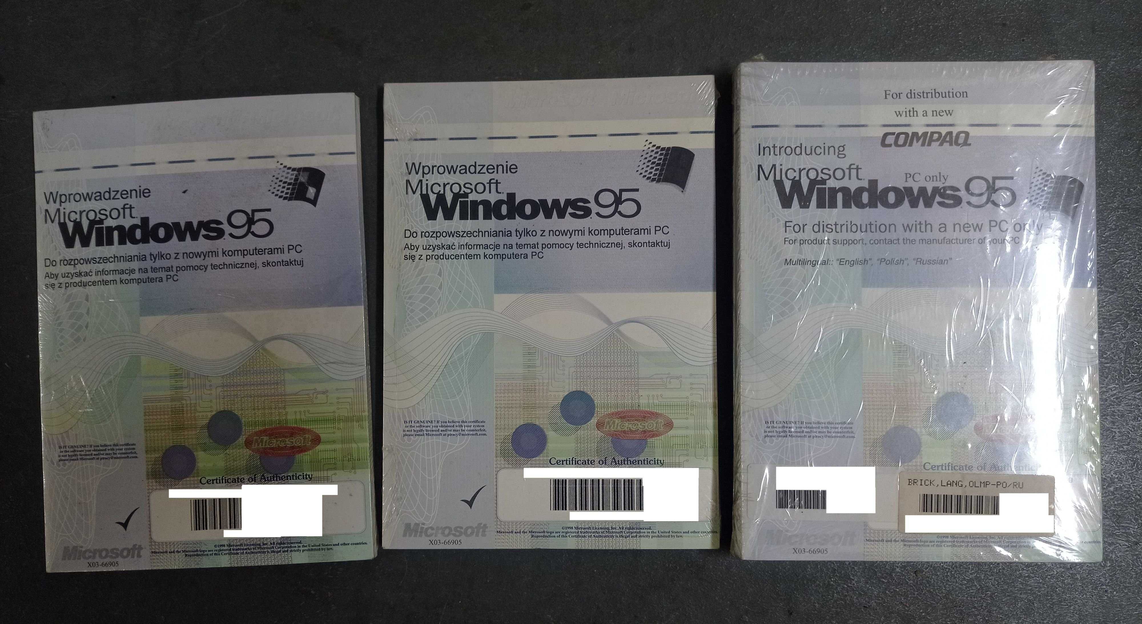 Windows 95 - nowy system