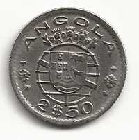 2$50 de 1953, Republica Portuguesa, Angola