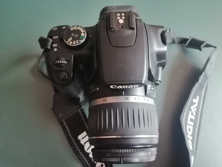 Máquina fotográfica digital, canon, com motor