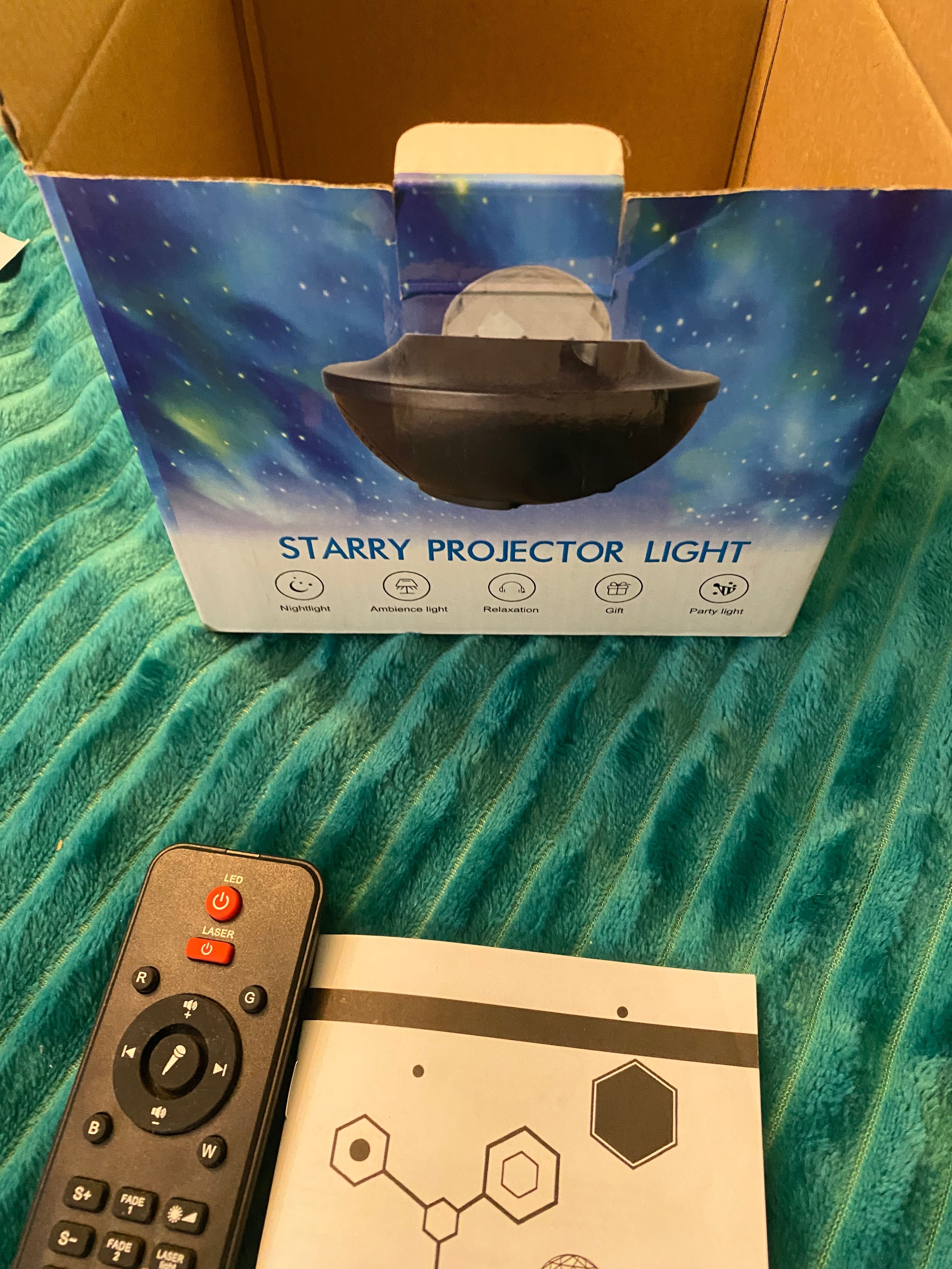 Projektor Gwiazd Star Lampka Nocna Led Usb Rzutnik Lampka Nocna Star