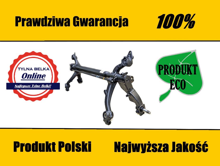 Tylna belka zawieszenia Peugeot 206 SW Gwarancja