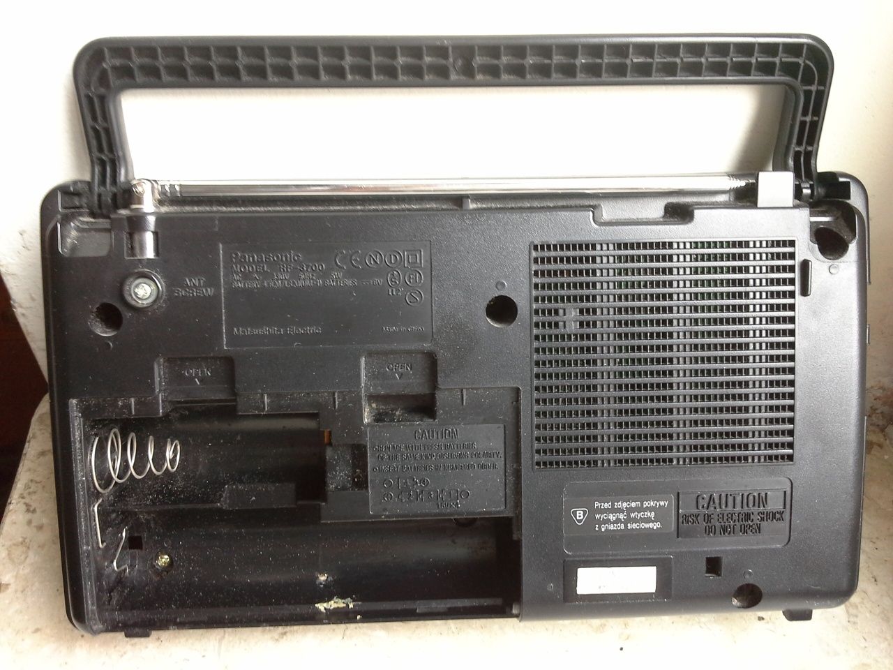 Retro Panasonic GX 700.Lata 90'te. Klasyk