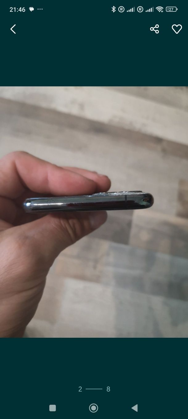 iPhone 11 про дисплей та сенсор робочі камера також  на 64 гігабайт