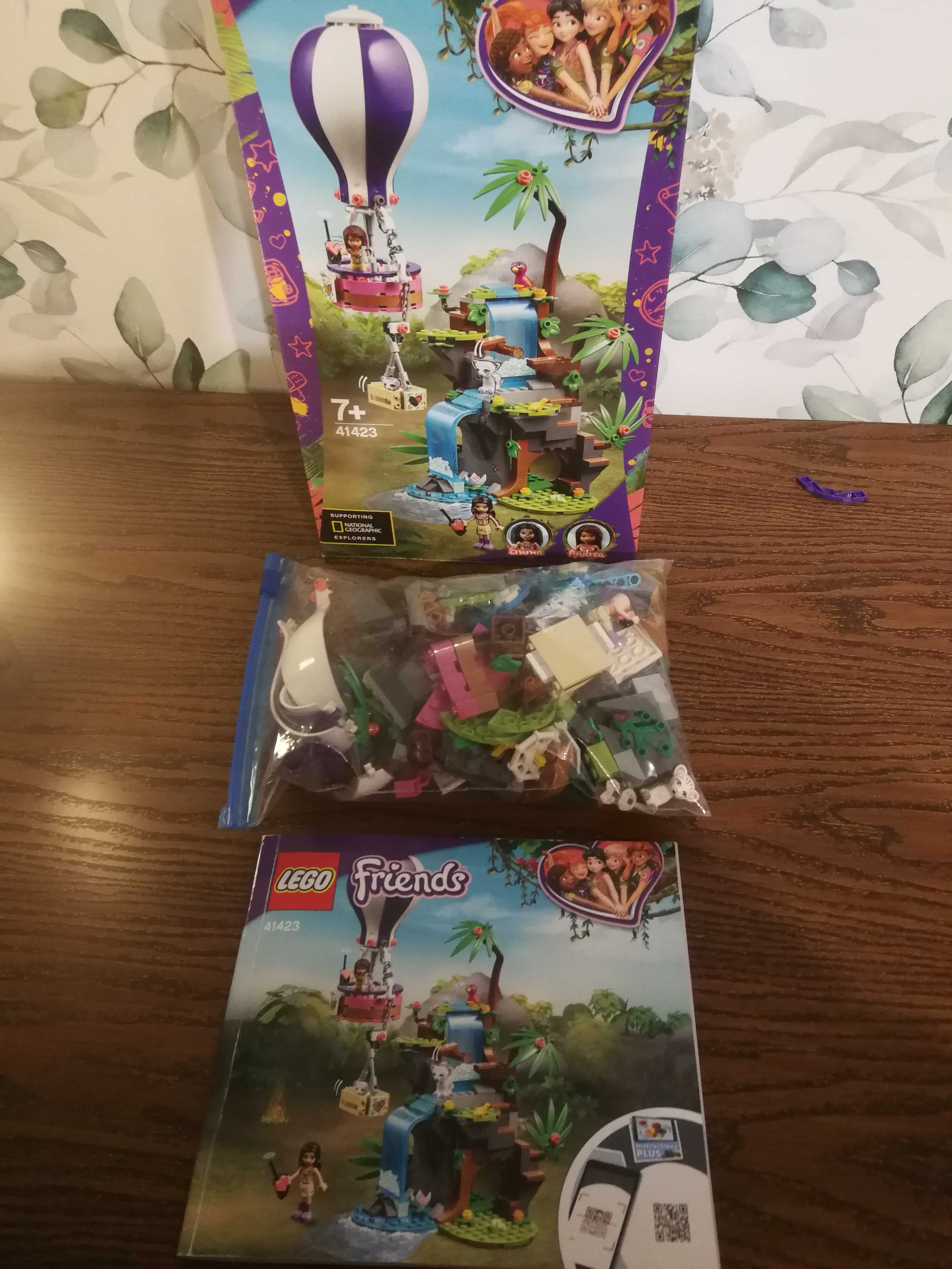 LEGO Friends Balonem na ratunek tygrysowi 41423