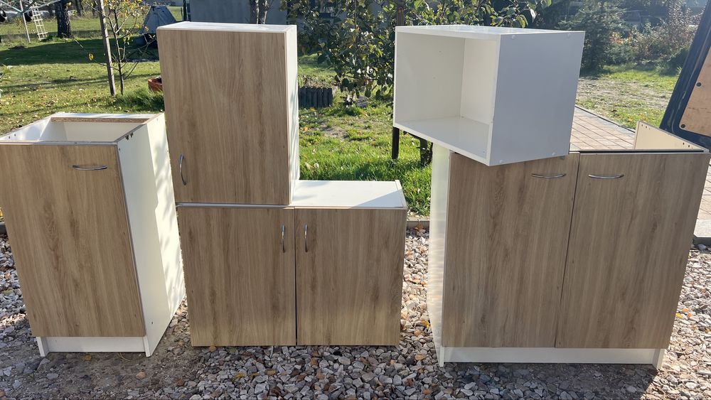 Komplet szafek w db stanie,zlewozmywak