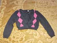 Bolerko sweterek dla dziewczynki