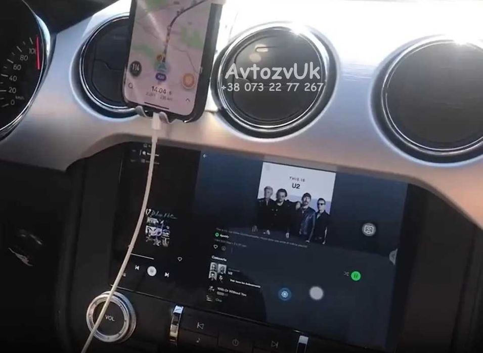 Android MUSTANG Ford Tesla Мустанг Lincoln NAVIGATOR CarPlay Магнитола