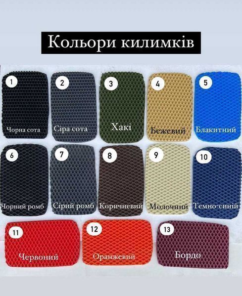 Коврики Ева ЭВА EVA Mazda 3 6 CX 5 CX 7 CX 3 CX 9 626 323