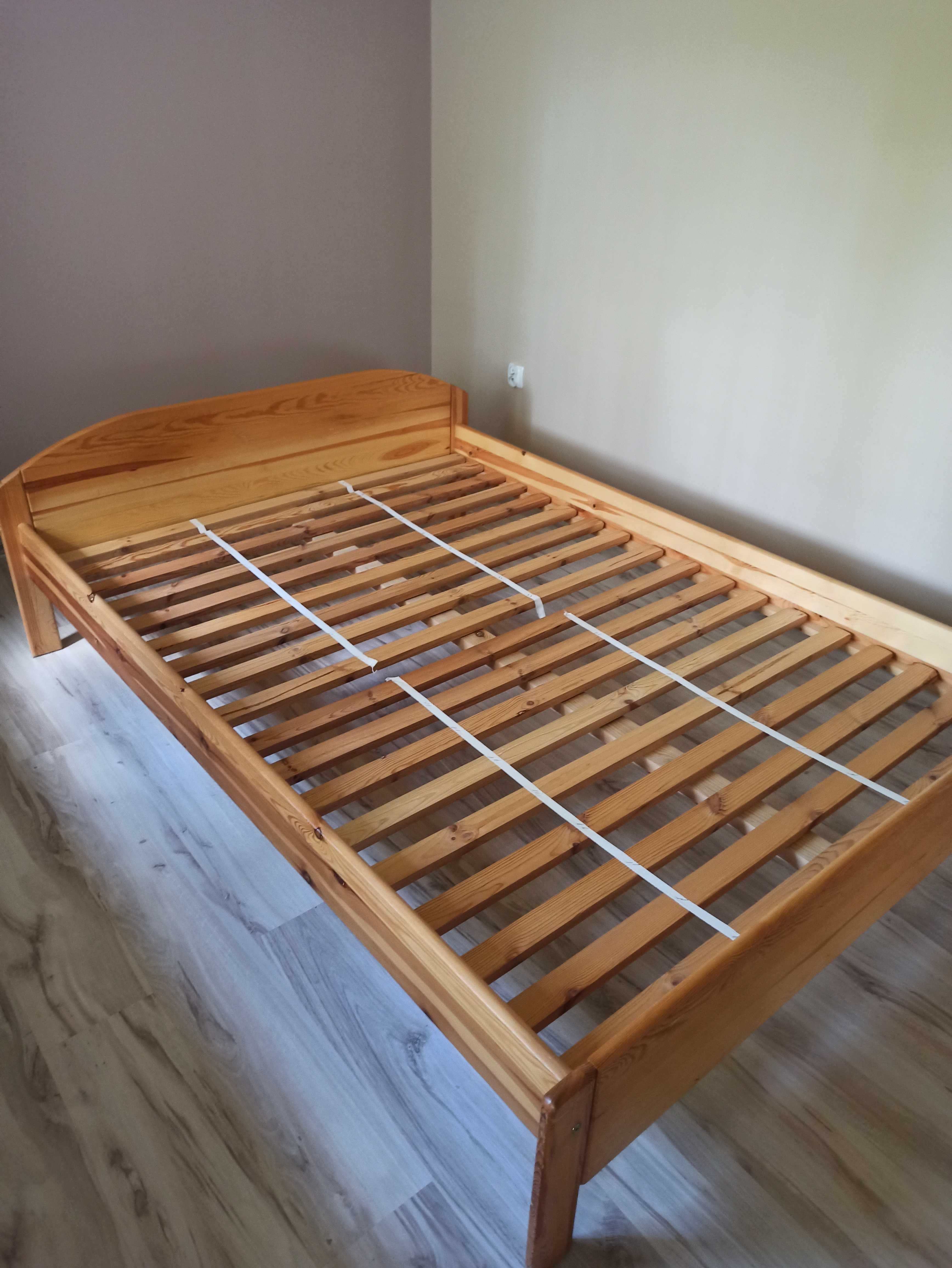Łóżko sosnowe 140*200 szuflady łóżko dwuosobowe sypialnia