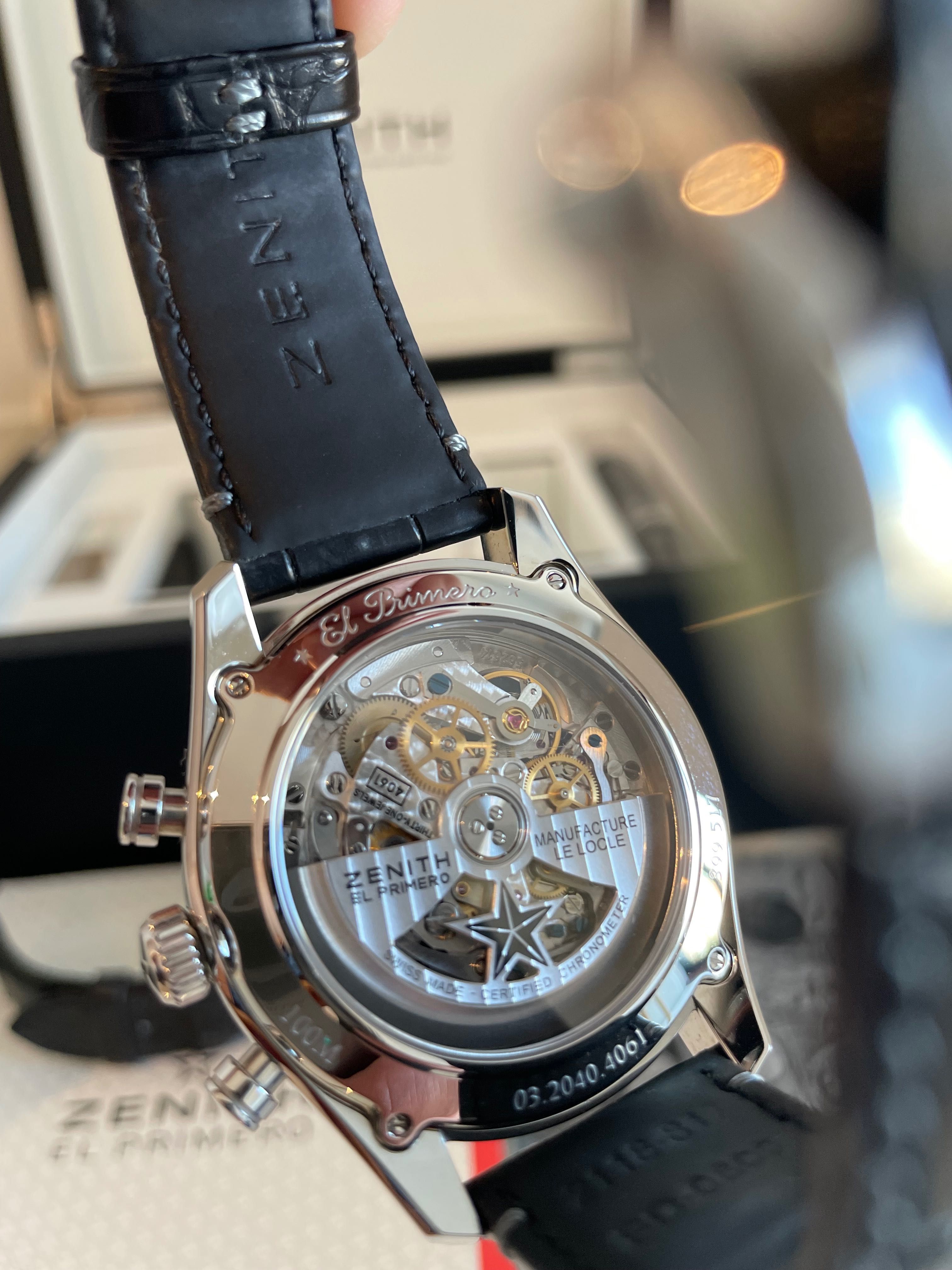 Zenith Chronomaster Open El Primero