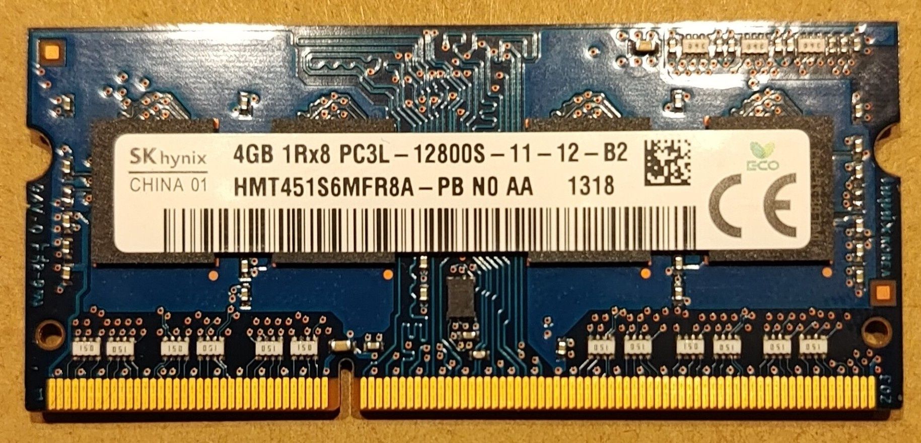 SK HYNIX DDR3 4GB PC3L-12800-S-11-12-2B