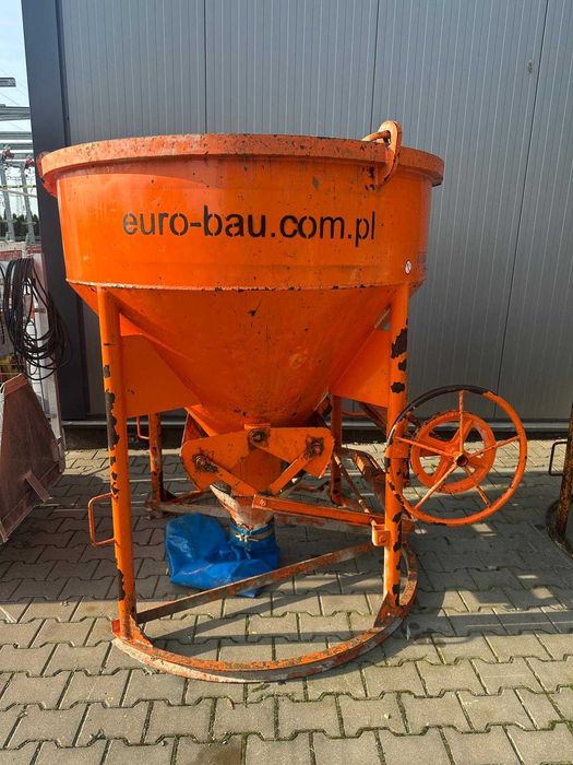 Niemiecki Zbiornik pojemnik dźwigowy EICHINGER 1016KR 1000L Rękaw Nr52