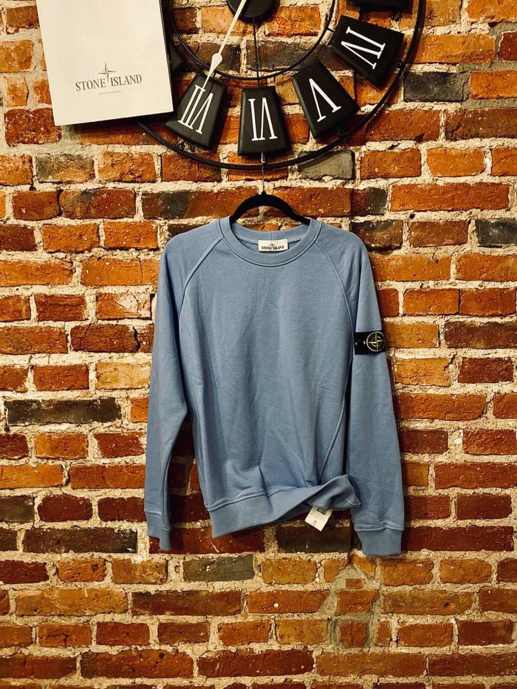 Stone Island sweatshirt bluza sweter SI patch patka logo