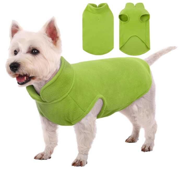 Ubranko dla psa kota sweterek Kuoser odcienie zieleni XS