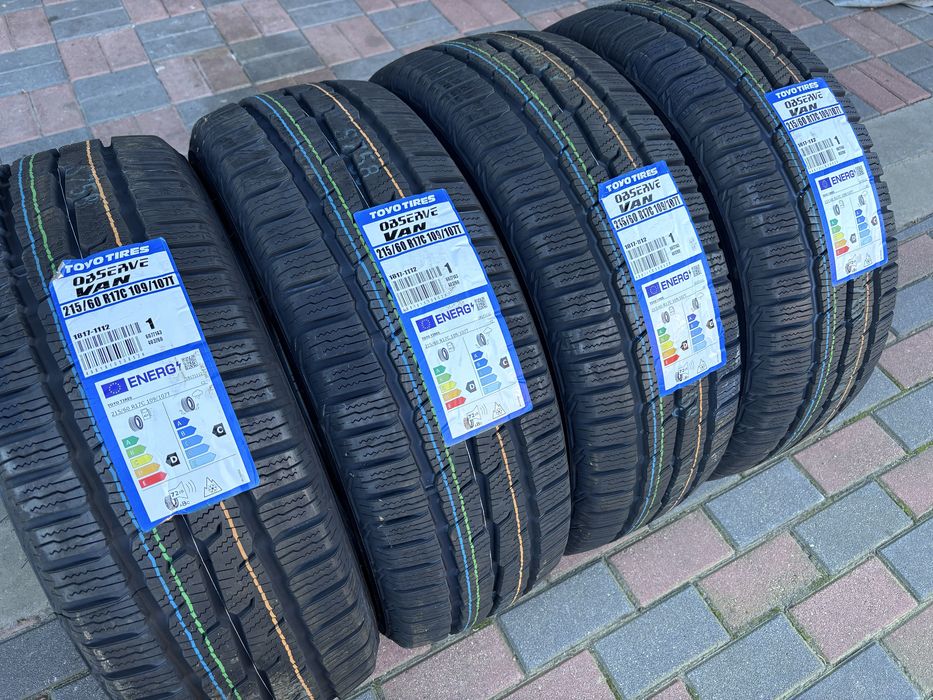 Komplet Nowe Toyo Observe Van 215/60 R17C 2024 Trafic Vivaro VW T5 T6