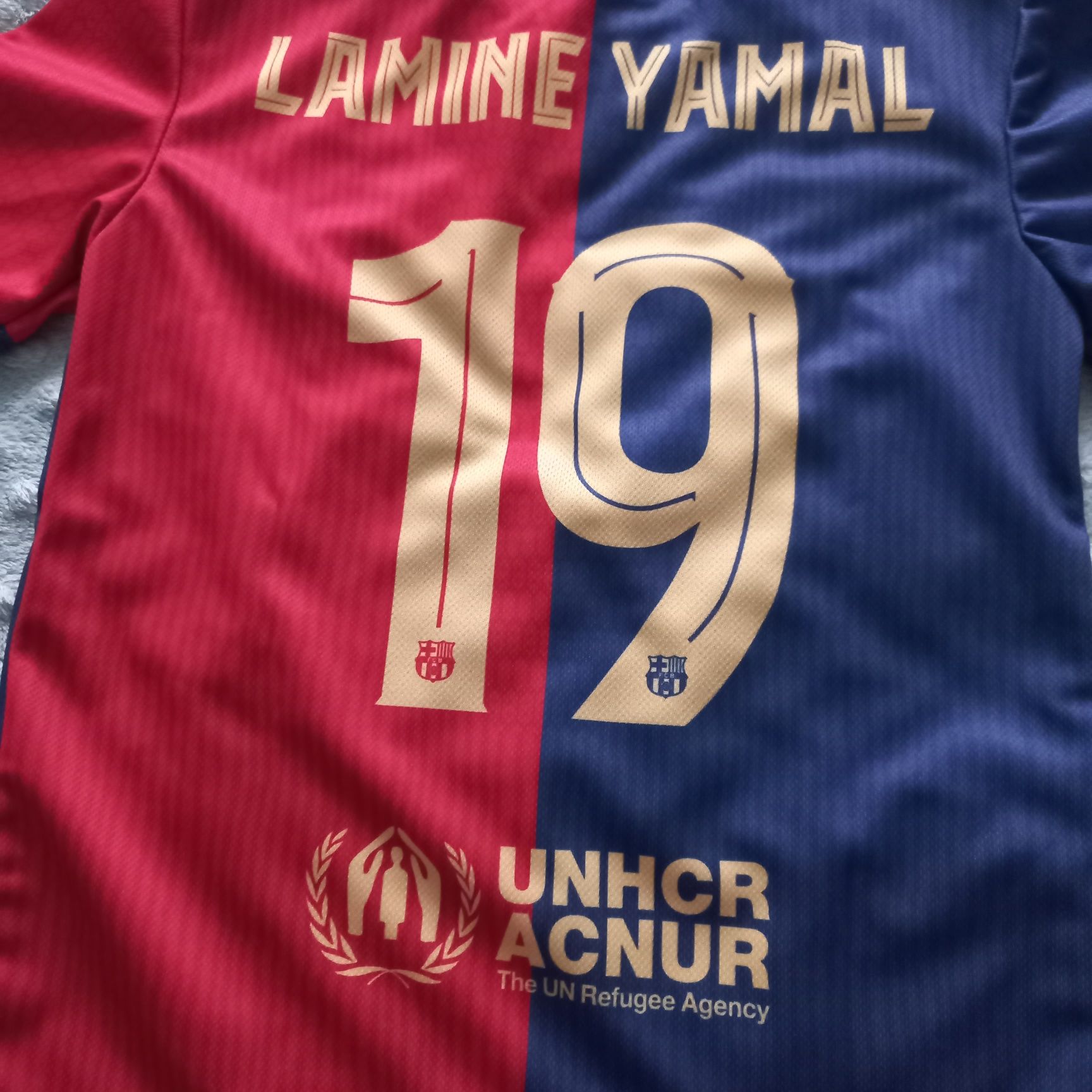 Ямал Барселона форма футболка Lamine Yamal дитячий комплект ігровий