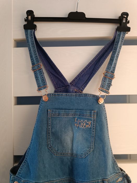 Spodnie ogrodniczki damskie