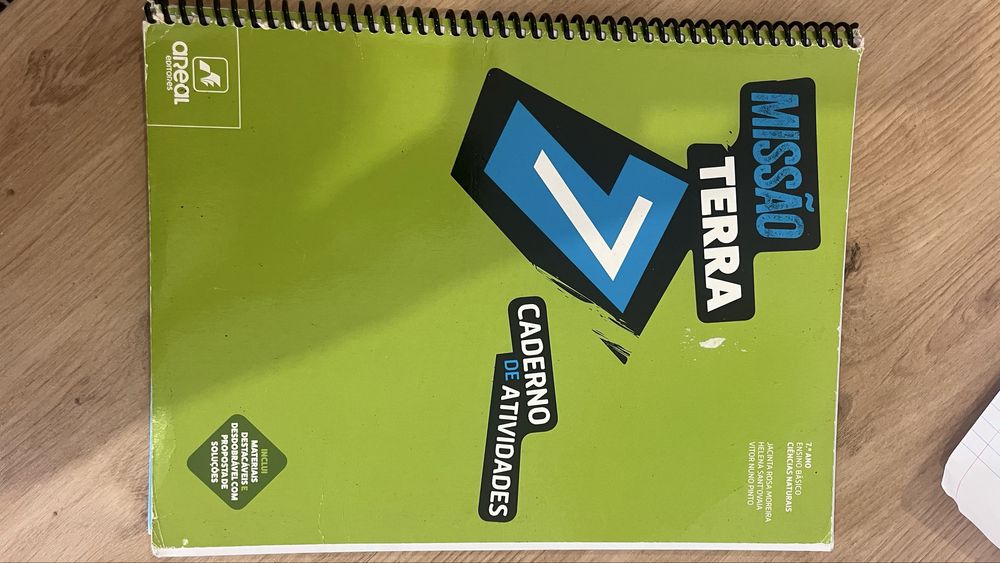 Caderno de Exercicios CN Missao Terra 7