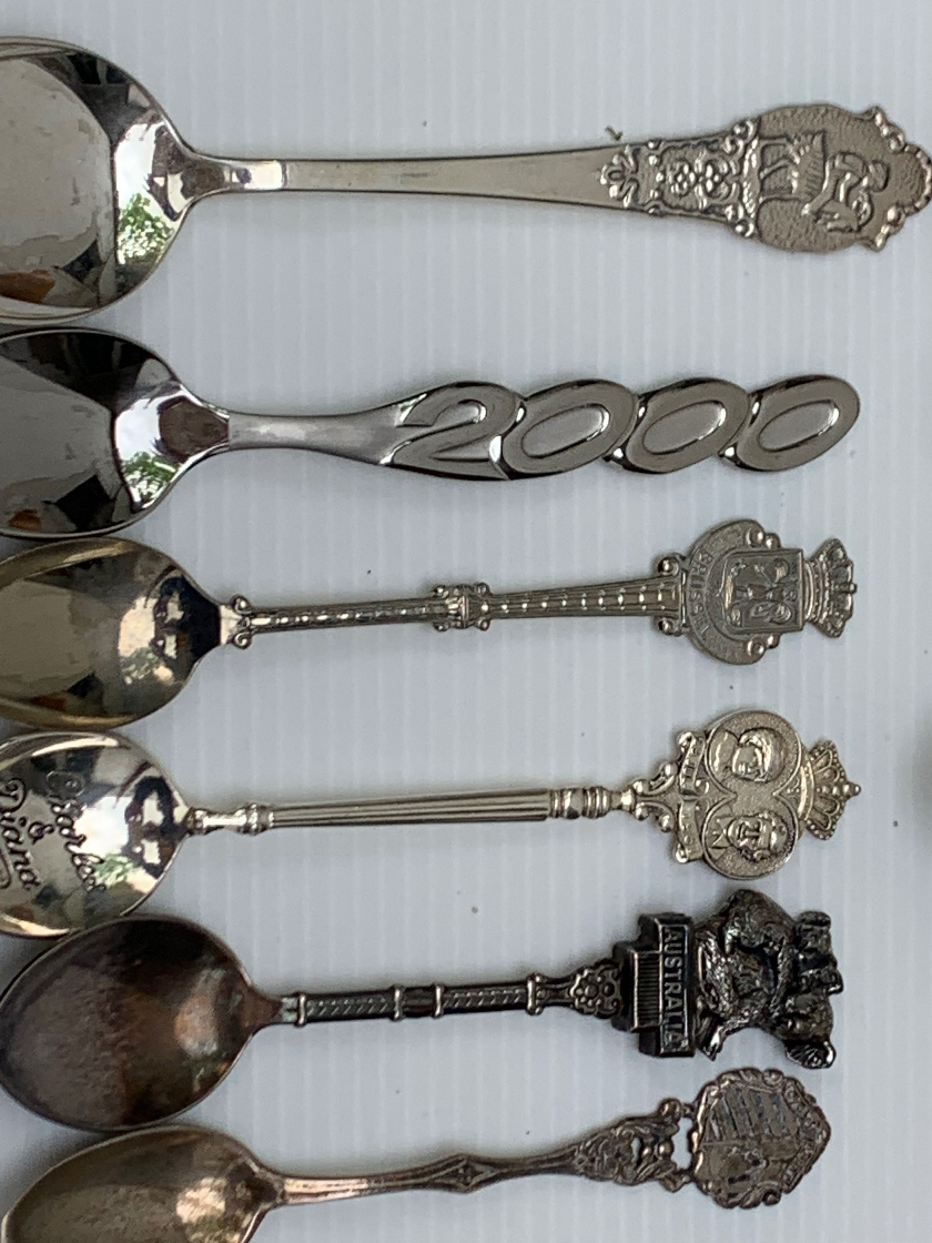 Lote colheres de coleção , lembrança , Souvenir