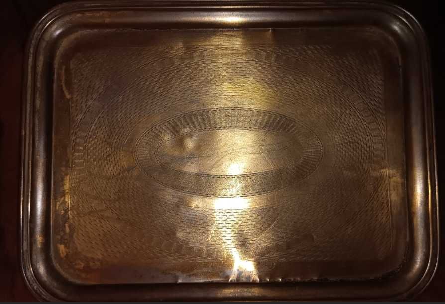 Plewkiewicz, Warszawa, taca Gilszowana.