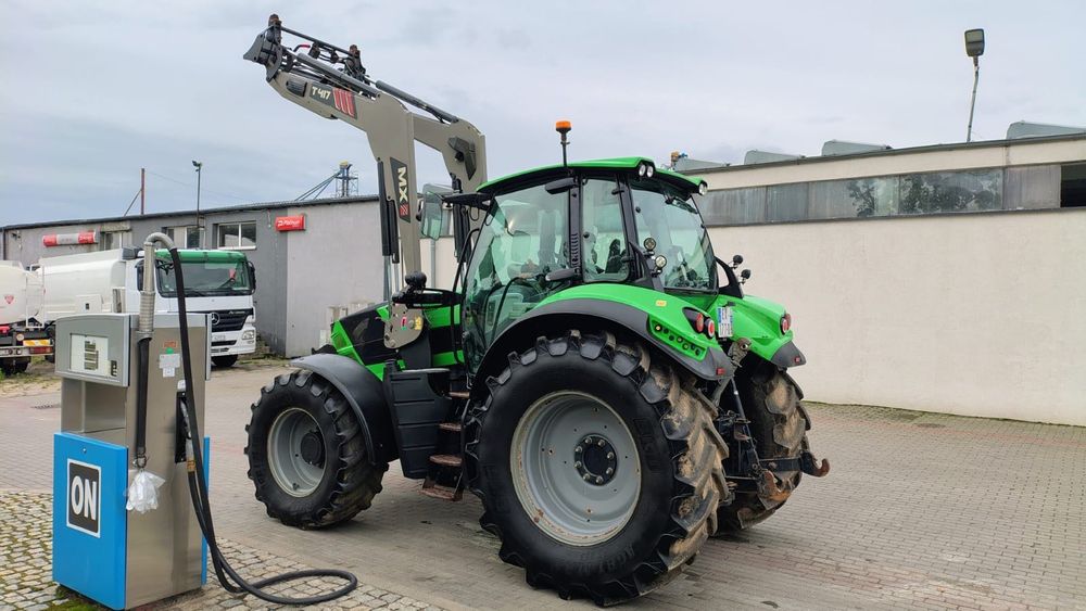 Deutz-Fahr 6165 RC schody TUZ TUR MX 417 miękką oś biegi pełzające